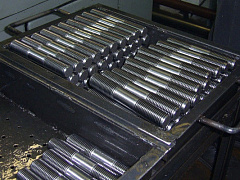 Шпилька резьбовая стальная м16х260 гост 9066-75 ст.35